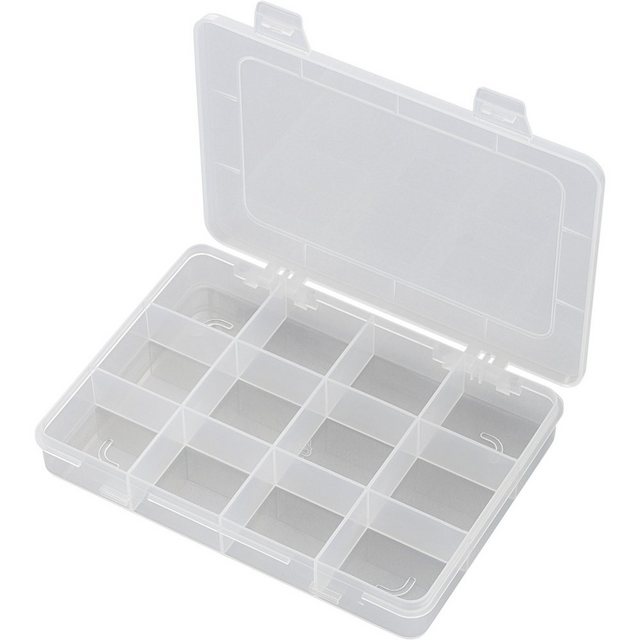 Bild von TRU COMPONENTS Sortimentskasten TRU COMPONENTS E-110 Sortimentskasten (L x B x H) 184 x 124 x 25 mm An (E-110)