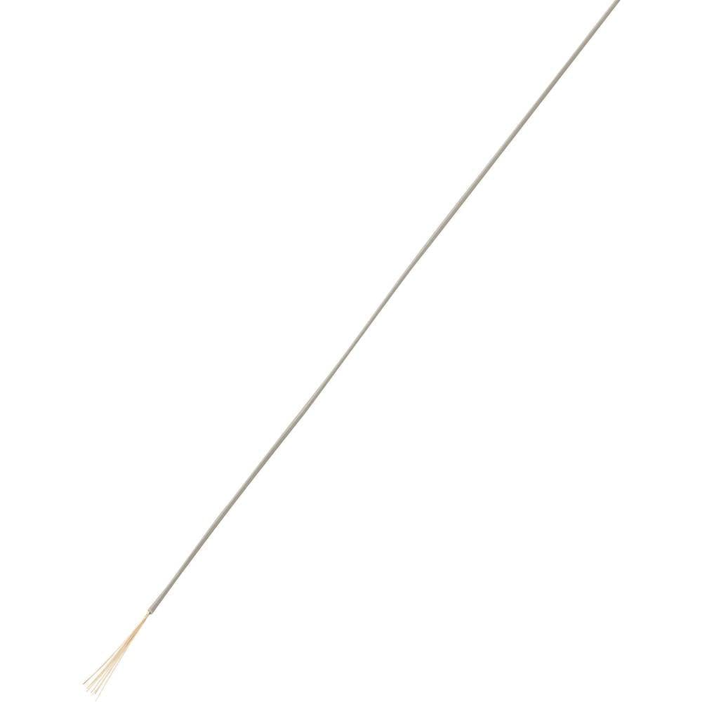 Bild von TRU Components 1567785 Litze LiFY 1 x 0.05mm² Grau 50m