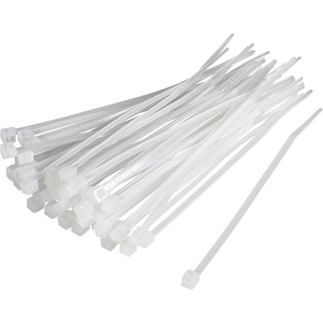 Bild von TRU COMPONENTS Kabelbinder TRU COMPONENTS 1593694 TC-CV200M203 Kabelbinder 200 mm 2.50 mm Natur (TC-CV200M203)