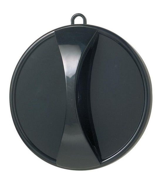 Bild von Comair Germany Haargel Kabinettspiegel rund schwarz 29cm