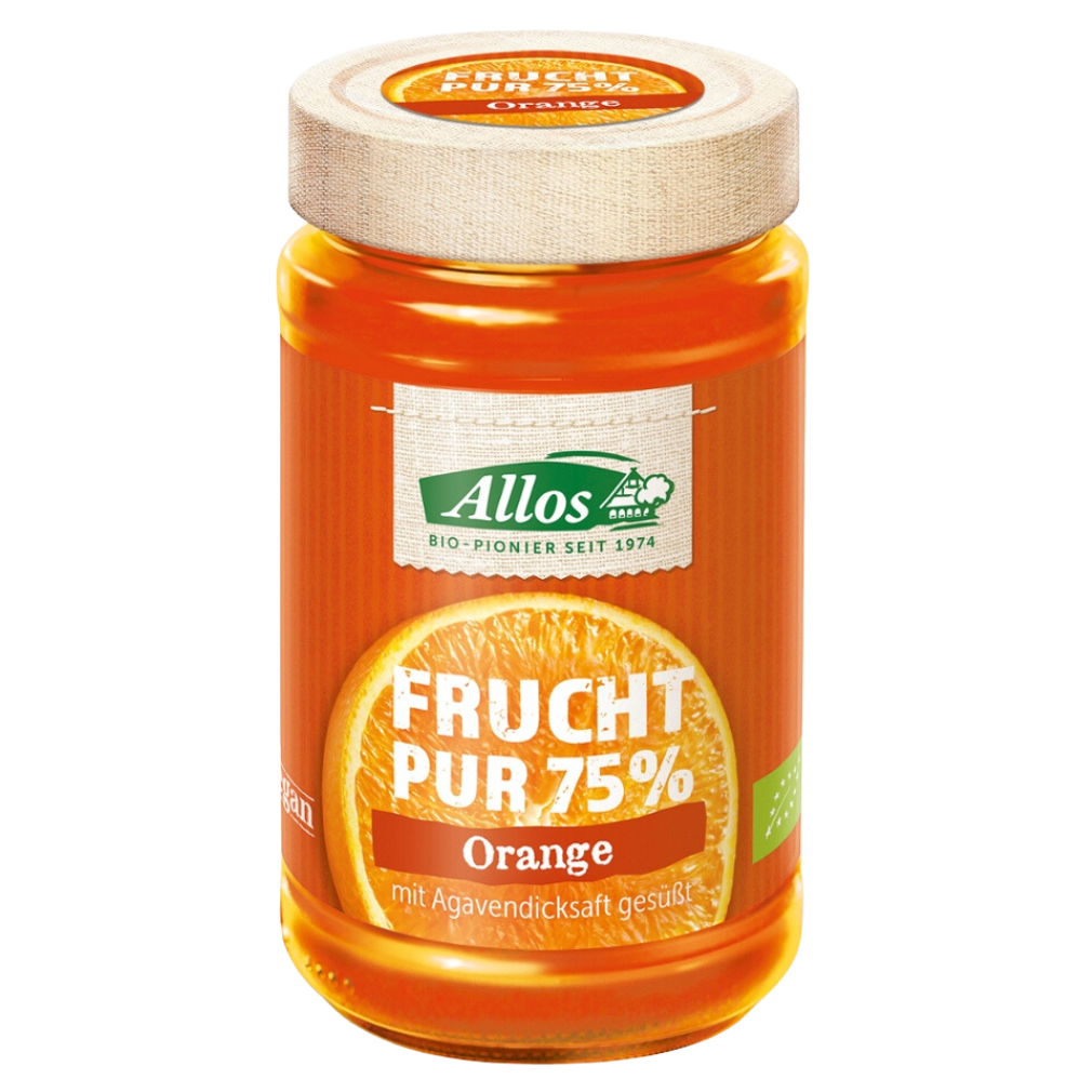 Bild von Allos Orangen-Fruchtaufstrich "Frucht Pur" (250 g) - Bio