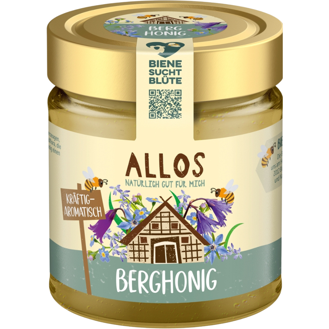 Bild von Allos Berghonig, Chile, 500 gr Glas - cremig -