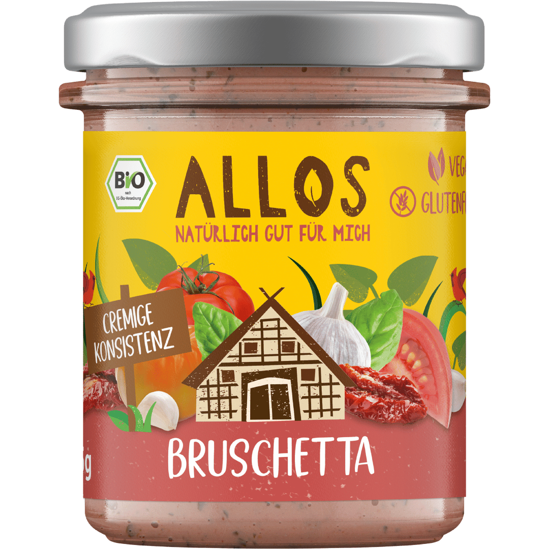 Bild von Allos Streichgenuss Bruschetta, 175 g Glas verfügb