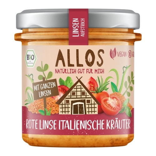 Bild von Brotaufstrich mit roten Linsen & italienischen Kräutern