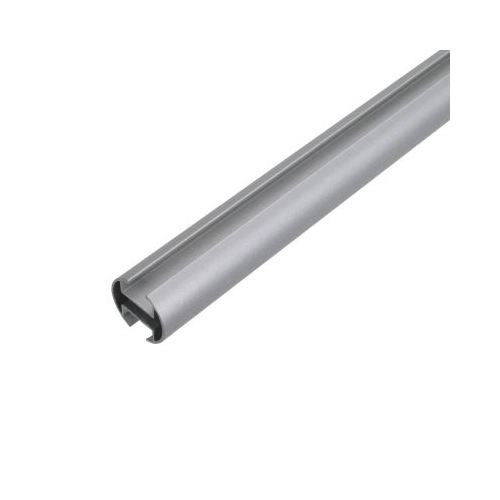 Bild von Liedeco Gardinenstange, Innenlaufprofil 20 mm ø Pur | L 200 cm | Silber