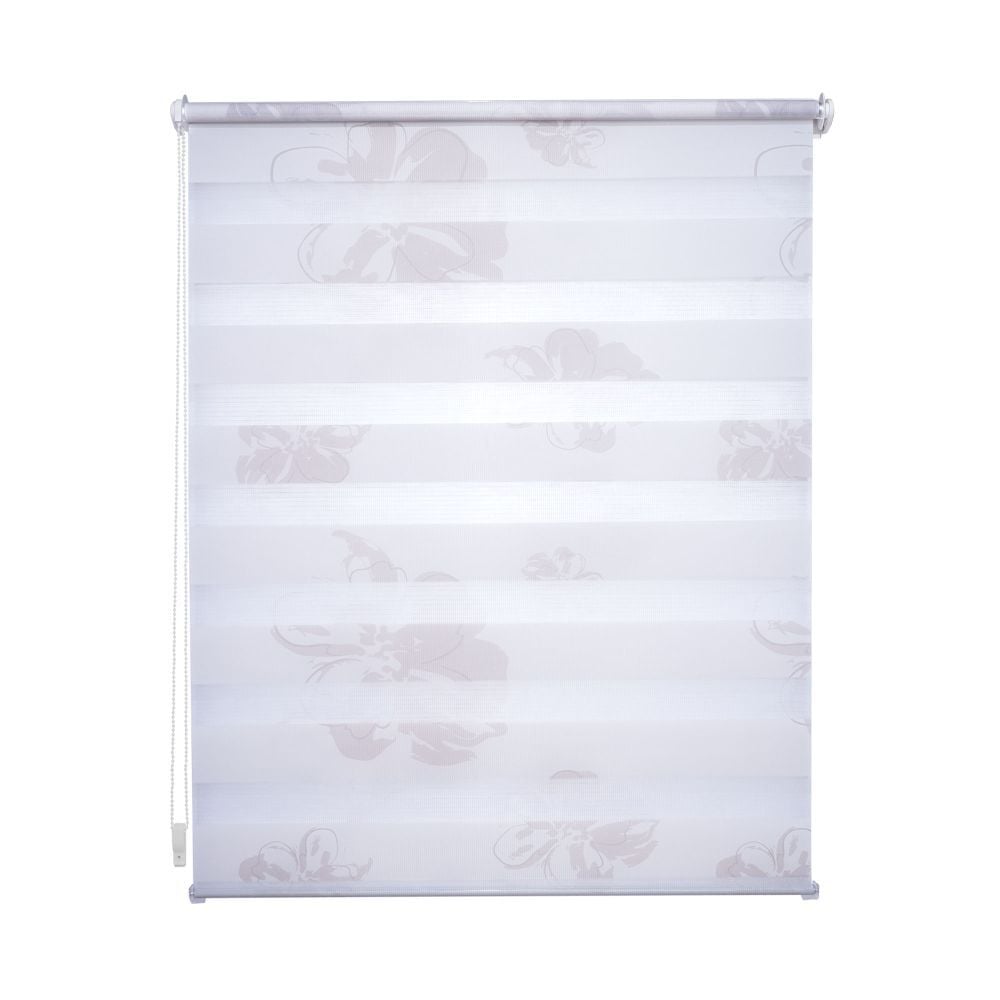 Bild von LIEDECO Klemmfix-Duo-Rollo, Stoff, lichtdurchlässig - weiss