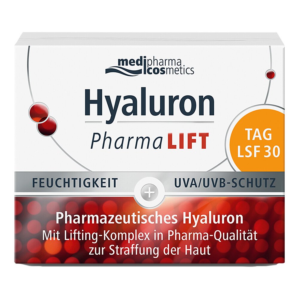 Bild von Hyaluron Pharma Lift Tag LSF 30 50 ml Creme - Intensive Feuchtigkeitsversorgung wirkt aufpolsternd