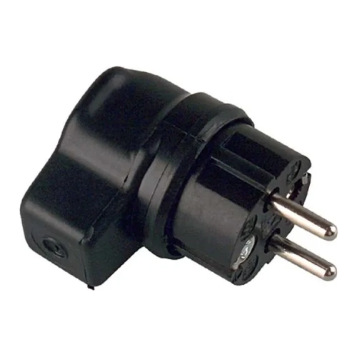 Bild von Bachmann Vollgummi-Winkelstecker sw 919.178 - 919178