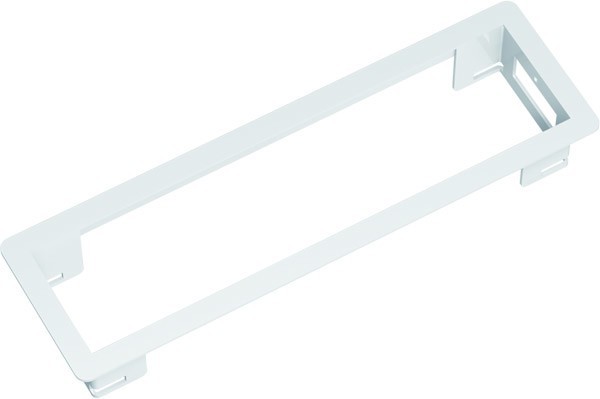 Bild von Bachmann POWER FRAME 3-way - Rahmen für Anschlüsse - weiß, RAL 9010 (915.001)