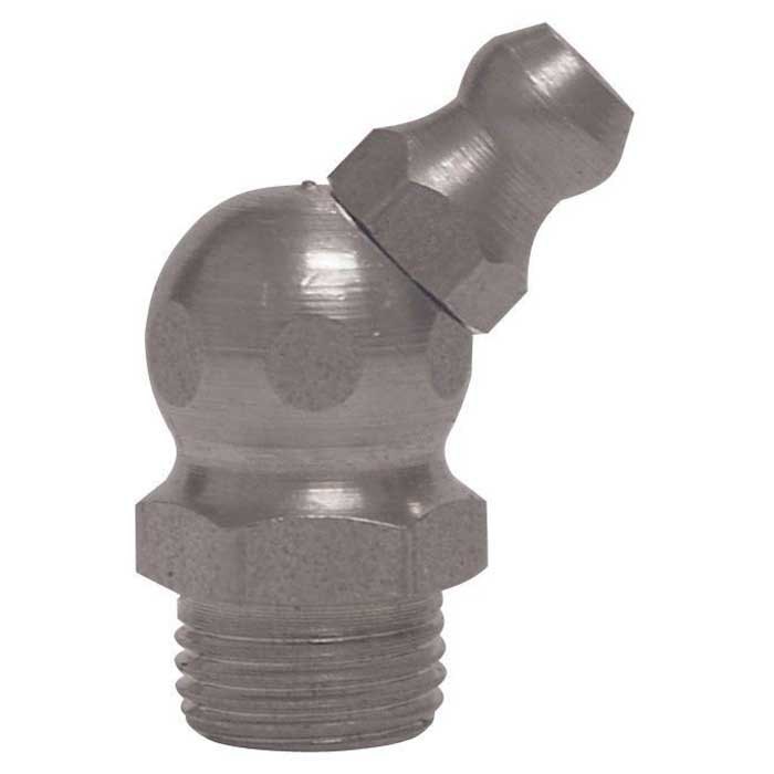 Bild von Umeta (r.m10x1.0 X L.25 X 11) Hydraulic Grease Nipples 45º 25 Units Silber