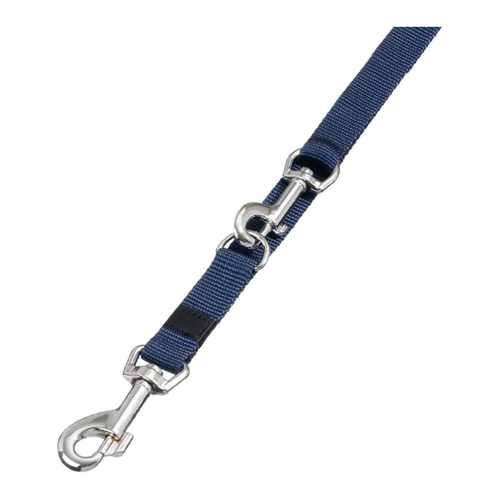 Bild von Karlie - Nylon-Führleinen "Sportiv" 3-Fach verstellbar, Farbe: Dunkelblau [200 cm x 10 mm]