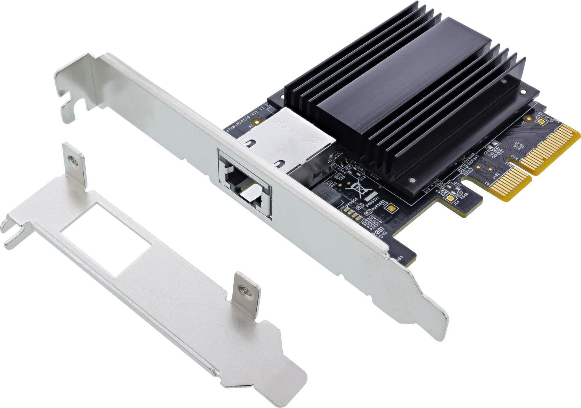 Bild von Longshine LCS-8339T 10 Gigabit Netzwerkkarte PCIe (Mini PCI Express), Netzwerkkarte