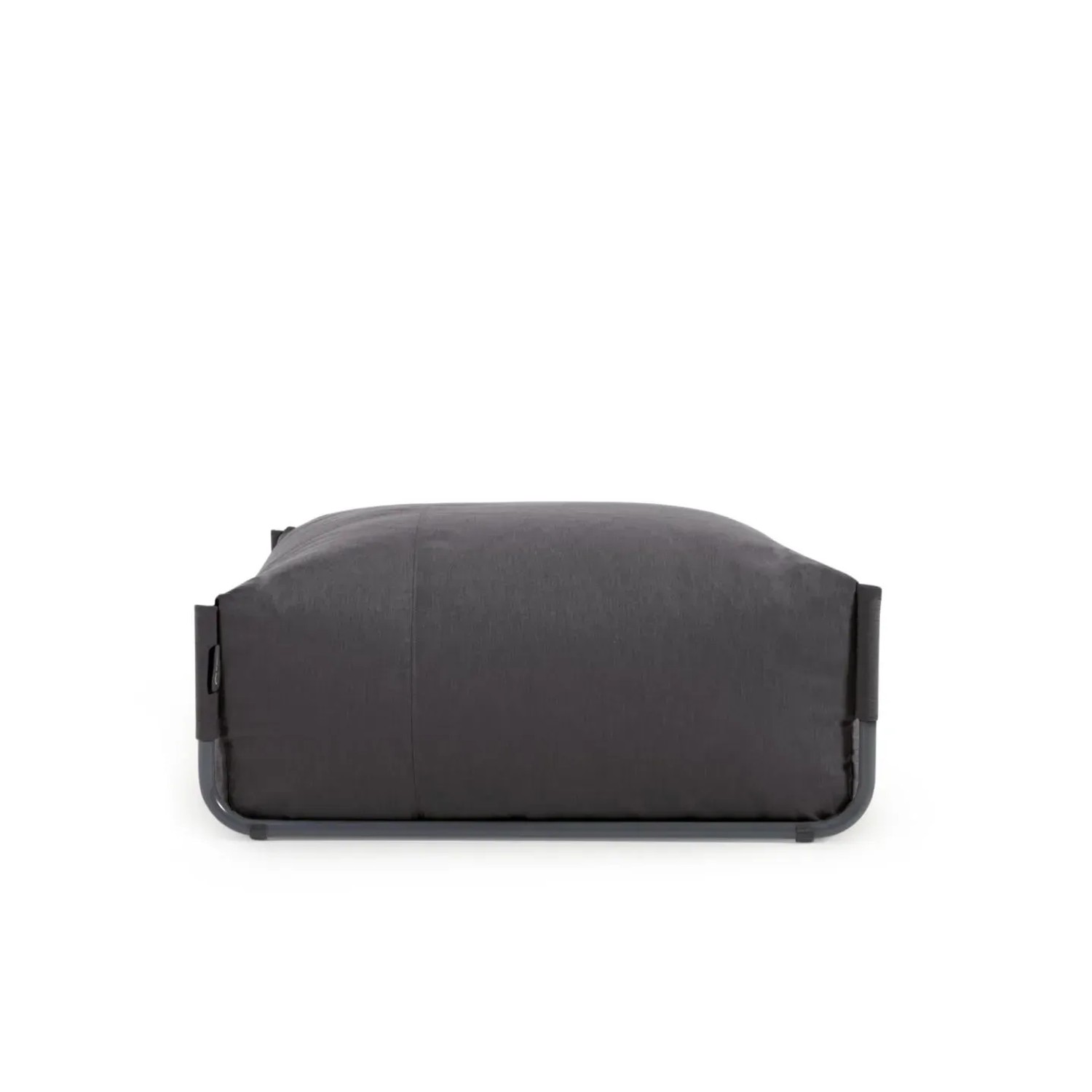 Bild von Natur24 Modularsofa Square 101x35x101 in Dunkelgrau Sitzgelegenheit Garten