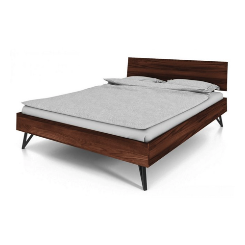 Bild von Natur24 Bett Rolo 180x200 cm aus massiver Kernbuche