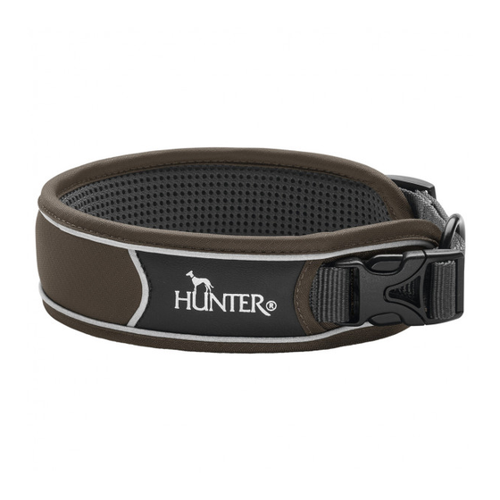 Bild von Hunter - Collar Divo - Hundehalsband Braun/Grau