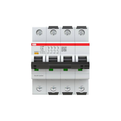 Bild von ABB S304P-Z2 Leitungsschutzschalter 2A 415V – Zuverlässiger Schutz für Ihre elektrischen Anlagen