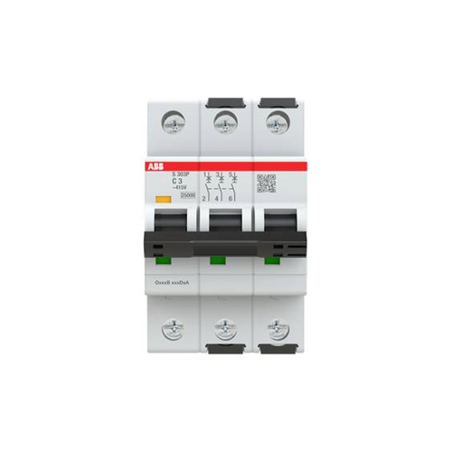 Bild von ABB S303P-C3 Leitungsschutzschalter 3A 415V – Zuverlässiger Schutz für Ihre Elektroinstallation