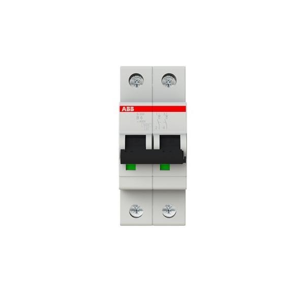 Bild von ABB STOTZ-KONTAKT ABB S202-B6 Stromunterbrecher Miniature circuit breaker B-type 2 2 Modul(e) (2CDS252001R0065)