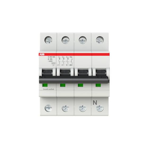 Bild von ABB S203-C25NA Leitungsschutzschalter 25A 400V