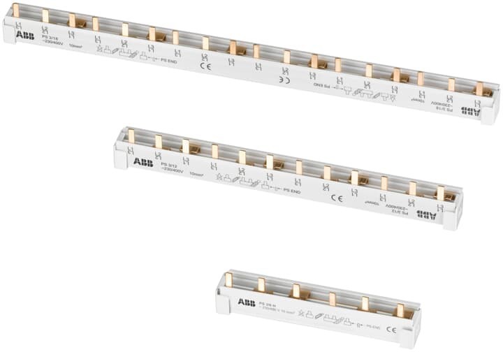 Bild von ABB, Verteilerschrank Zubehör, PS2/48/16H Phasenschiene 2CDL220001R1648