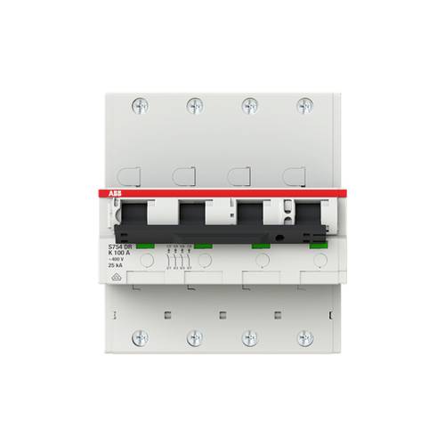 Bild von ABB 2CDH784010R0637 S754DR-K100 Leitungsschutzschalter 100A