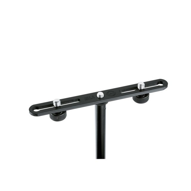 Bild von König & Meyer Musikinstrumentenständer, (Stative & Halter, Ständerzubehör), 23550 Stereoschiene für 2 Mikrofone - Zubehör für Ständer