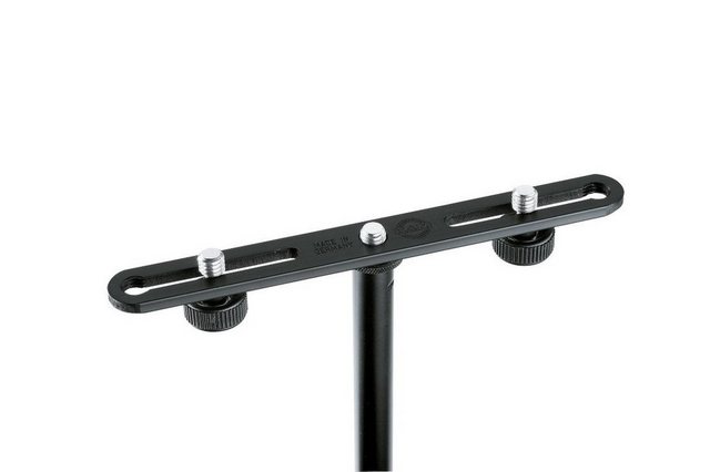 Bild von König & Meyer Mikrofonständer K&M Stereo Bar Ergänzungsschiene für 2 Mikrofone