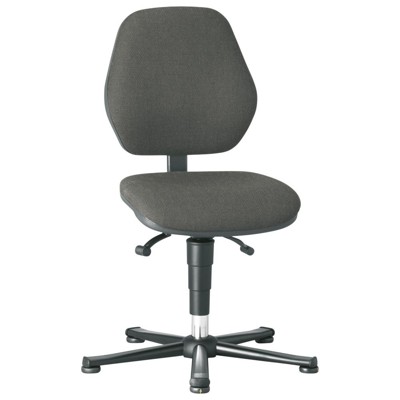 Bild von Drehstuhl Basic 1 mit Gleiter, ESD, blau, Synchrontechnik