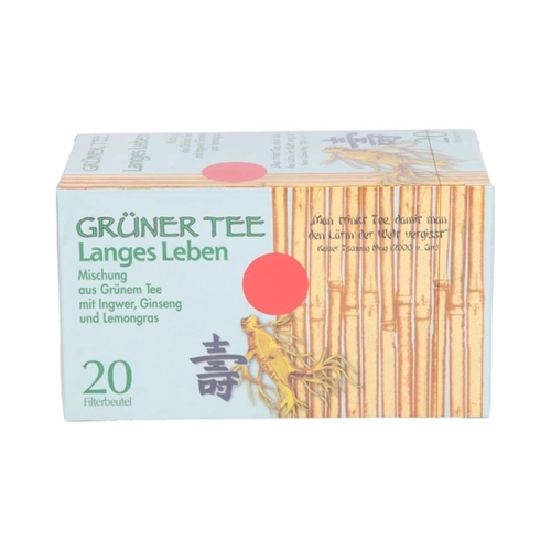 Bild von Teebeutel Grüner Tee Langes Leben
