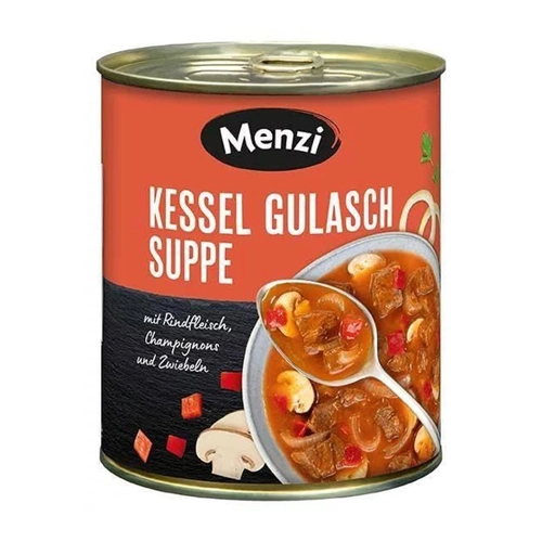 Bild von Menzi Kessel Gulaschsuppe mit Rindfleisch, 800ml