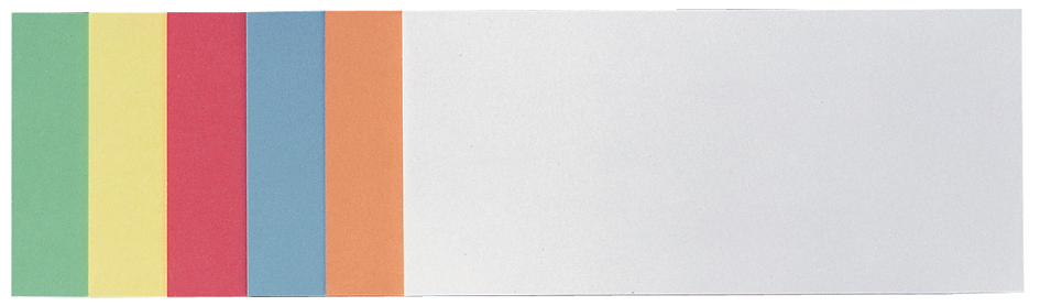 Bild von FRANKEN Moderationskarte, Rechteck, 205 x 95 mm, weiß 100% Altpapier, 130 g/qm (UMZ 1020 09)
