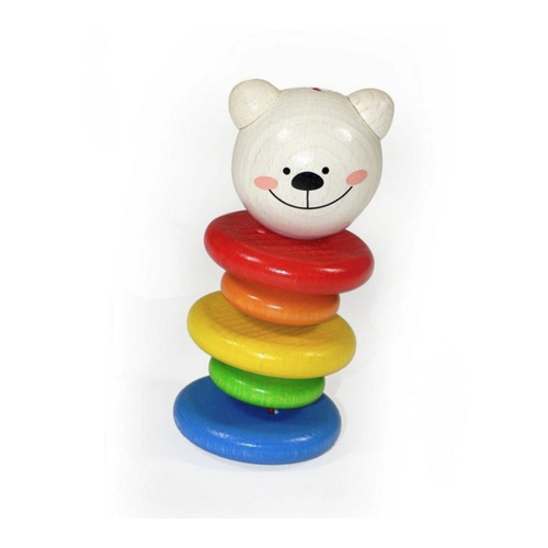Bild von HESS SPIELZEUG Greifspielzeug Babyspielzeug Greifrassel Ring