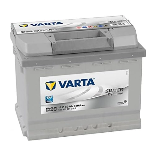 Bild von VARTA D39 Silver Dynamic 563 401 061 Autobatterie 63Ah