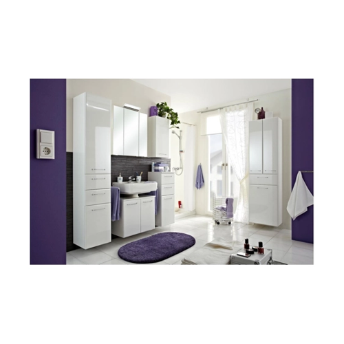 Bild von Waschbeckenunterschrank  Friesach ¦ weiß ¦ Maße (cm): B: 60 H: 53 T: 33 Badezimmer > Badschränke > Waschbeckenunterschränke - Sconto