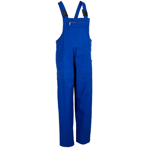 Bild von WILLAX Latzhose, Kornblumenblau