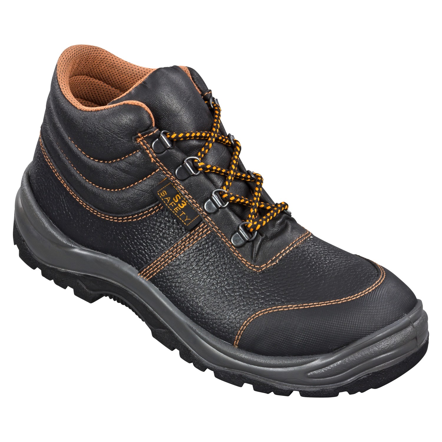 Bild von Safety&More Sicherheitsstiefel S3 Schwarz-Orange Gr. 42
