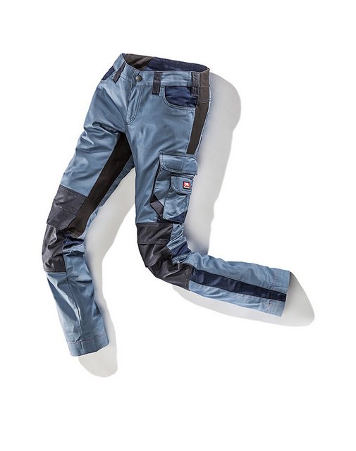 Bild von BULLSTAR Damen-Arbeitshose »WORXTAR«, Polyester/Baumwolle/Elastan, taubenblau/marine