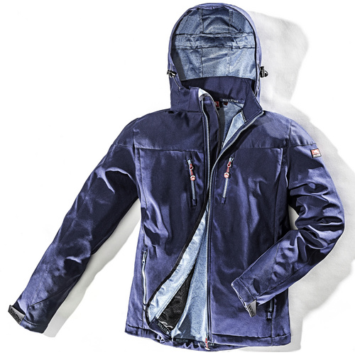 Bild von BULLSTAR Softshelljacke, marine, Polyester/Elastan, Gr. XXL - blau