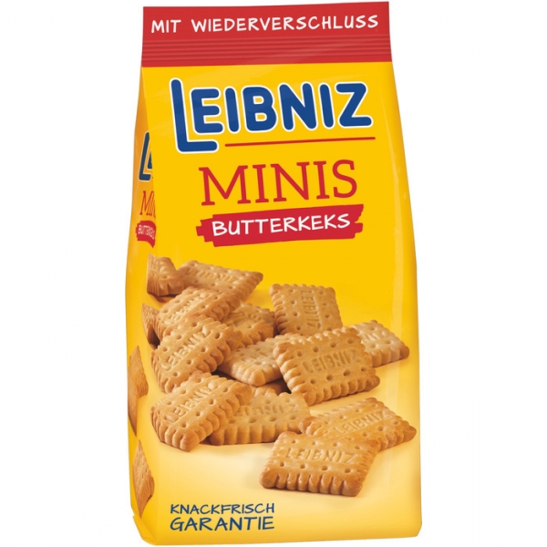 Bild von LEIBNIZ Minis Original, 150 g, knusprige Butterkekse im Kleinformat (1 x 150 g)