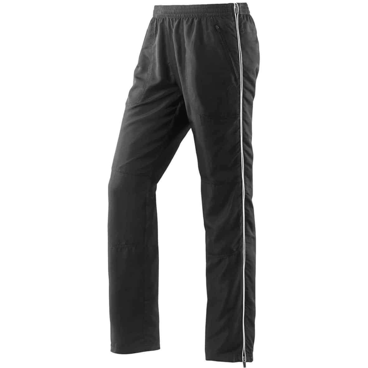 Bild von Joy Sportswear Mick Herren Fitnesshose mit Seitenreißverschluss für Freizeit, Sport & Gym Normalgröße, 46, Black/White