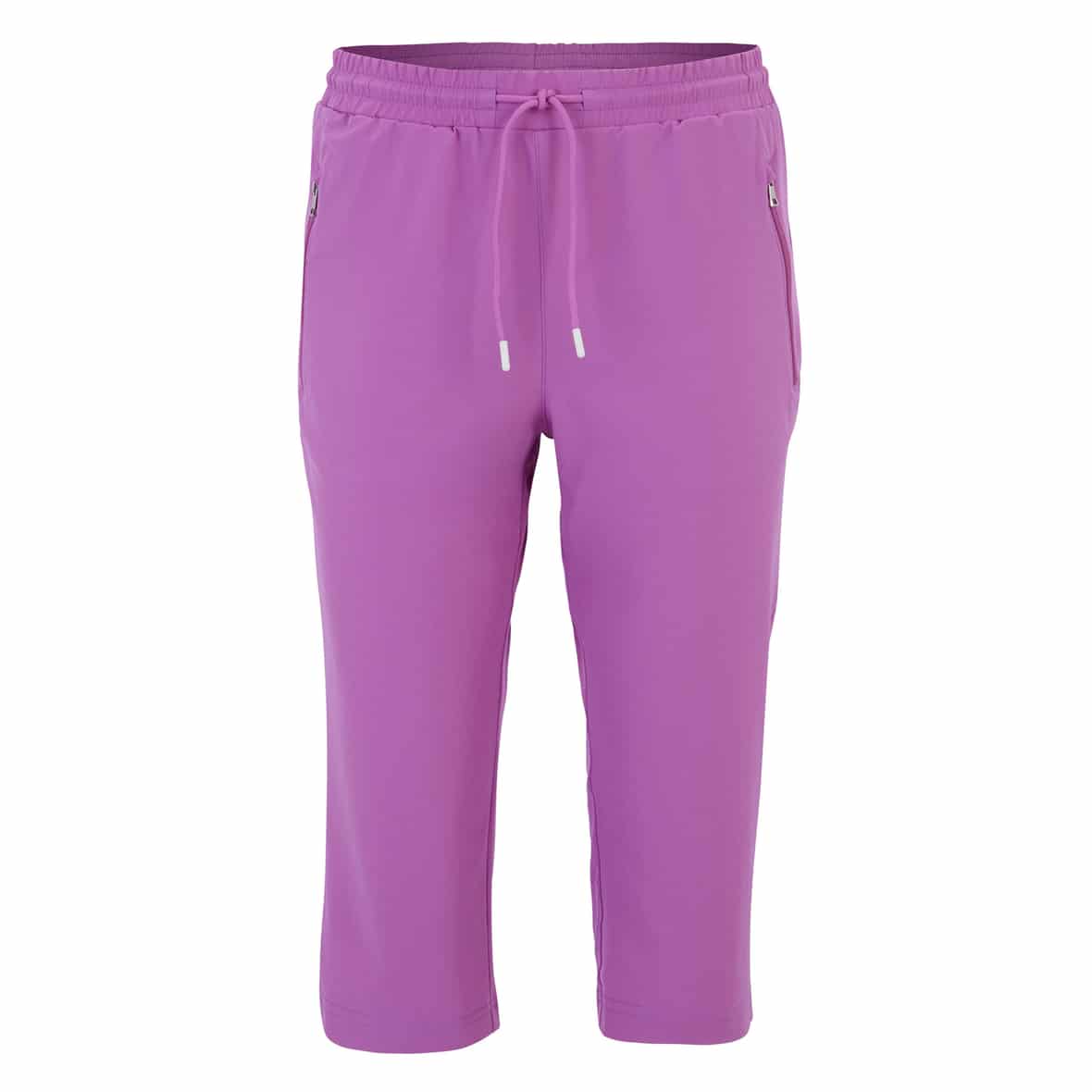Bild von Joy Elllie Caprihose Damen Trainingshose (Flieder 38) Fitnessbekleidung