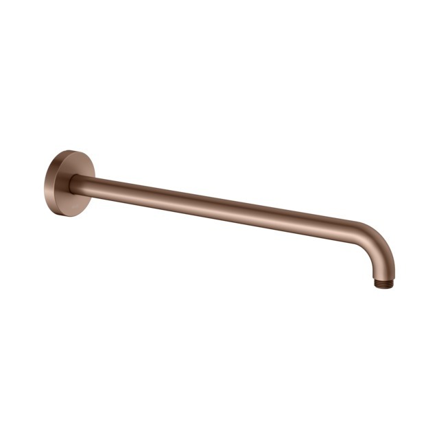 Bild von KEUCO Brausearm, Rosettenform rund, Ausladung 450 mm, 51688290400, Farbe: rotgold gebürstet