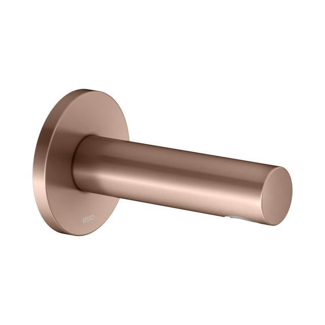 Bild von KEUCO IXMO Wanneneinlauf, Rosette rund, Ausladung 130mm, 59545290001, Farbe: rotgold gebürstet
