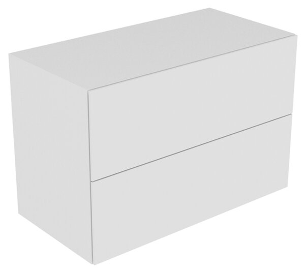 Bild von KEUCO EDITION 11 Sideboard 31325, 2 Frontauszüge, mit LED-Innenbeleuchtung, 1050 x 700 x 535 mm, Korpus/Front: Eiche Tabak Furnier / Eiche Tabak Furnier