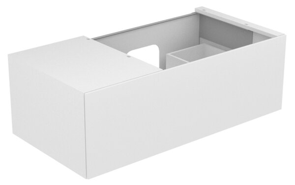 Bild von KEUCO EDITION 11 Waschtischunterschrank 31154, 1 Frontauszug, mit LED-Innenbeleuchtung, 1050 x 350 x 535 mm, Korpus/Front: Eiche Tabak Furnier / Eiche Tabak Furnier