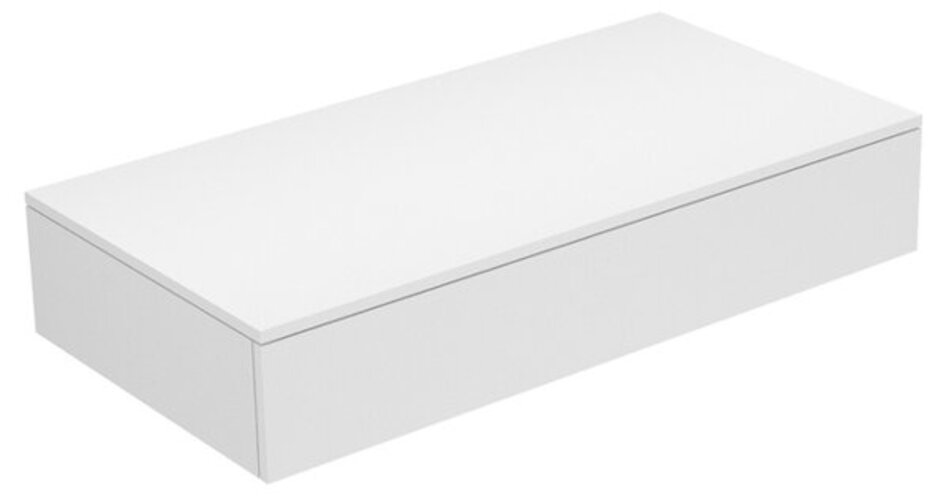 Bild von Keuco Edition 400 Sideboard 31750, mit 1 Auszug, 1050 x 199 x 535 mm, Korpus/Front: Eiche Cashmere Furnier / Eiche Cashmere Furnier