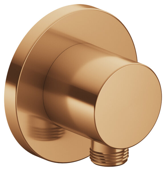 Bild von Keuco  IXMO Armatur 59547, Schlauchanschluss DN15, Rosette rund, Farbe: Bronze gebürstet