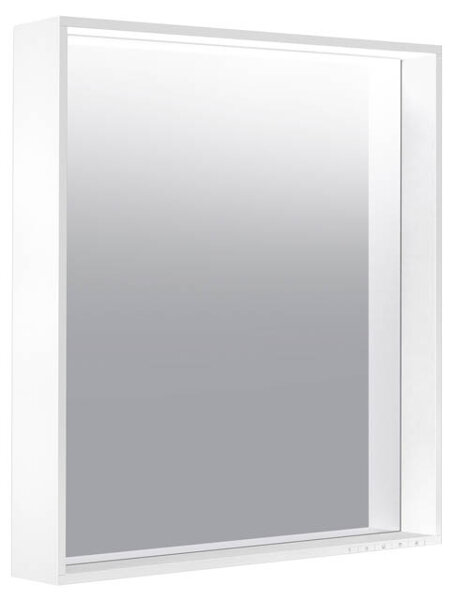 Bild von Keuco X-Line Lichtspiegel 33297, Lichtfarbe 2700-6500 Kelvin, 650 x 700 x 105 mm, Farbe: Weiß