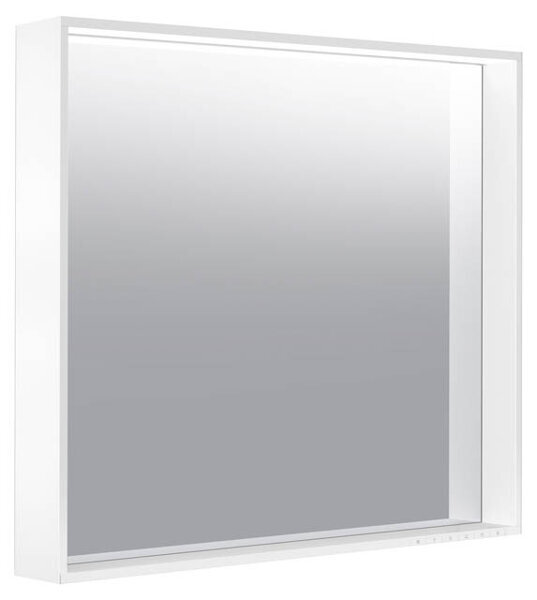Bild von Keuco X-Line Lichtspiegel 33298, Spiegelheizung, Lichtfarbe 2700-6500 Kelvin, 800 x 700 x 105 mm, Farbe: Cashmere