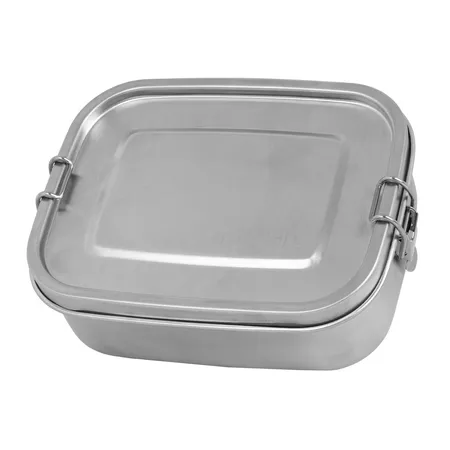 Bild von Mc Neill Brotdose 17.5 cm, Lunchbox, Silber